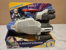 Disney Pixar Lightyear Hyperspeed Explorer XL-01 Spaceship & Buzz Figure Toy