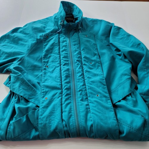 Vintage Forecaster of Boston Womens Coat Jacket Size Green Winter Pattern Small - Picture 4 of 10
