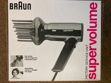 BRAUN Super Volume SVB1 Hair Blow Dryer - factory service unit