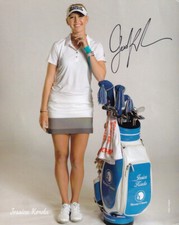 Autogramm Golf (USA) | Jessica KORDA | 2010er (Portrait Color XL)
