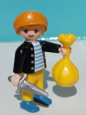 PLAYMOBIL LOT PIRATES Personnages/ Armes Île Squelette Flibustiers