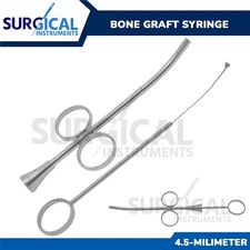 Bone Graft Syringe 4.5 mm Implant Dental Instruments Stainless German Grade