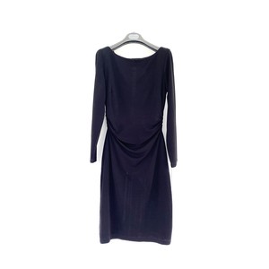 cinched waist cocktail dress