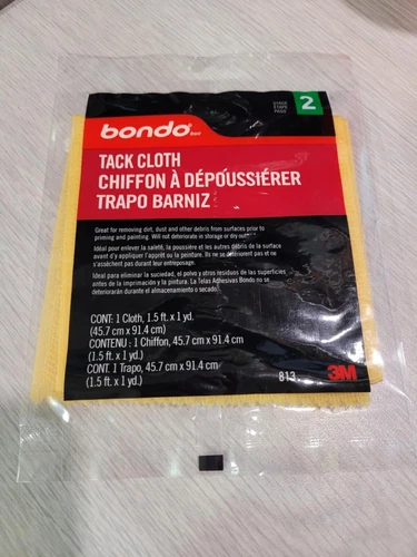 Lot of 10 - Bondo 813 Tack Cloth - Stage 2 for removing debris - 1.5' x 1 yard