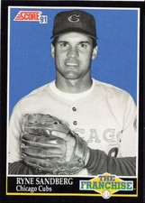 1991 Score Ryne Sandberg Chicago Cubs #862