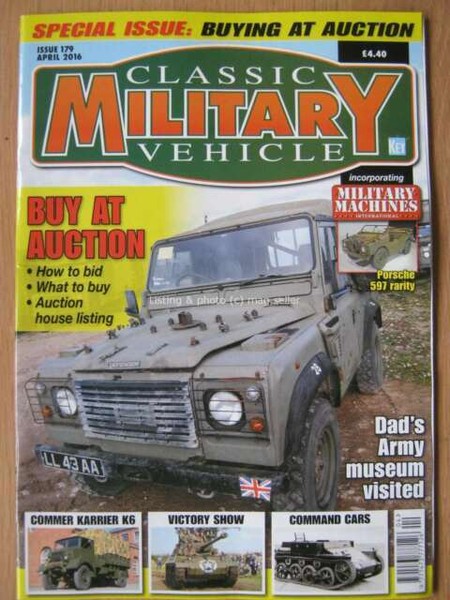 Magazine Classic military vehicle (monthly) (9771473777126)