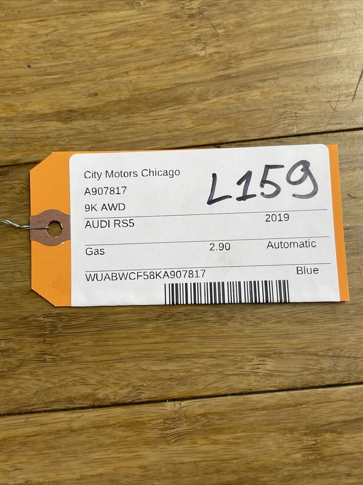 2018-2024 Audi RS5 F5 Front Left Steering Tie Rod Boot 9k Miles OEM - Image 2 of 4