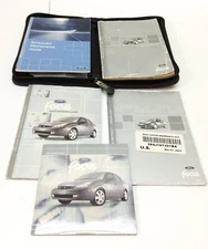 2003 Ford Focus Factory Original Glovebox Owners Manual Book Portfolio