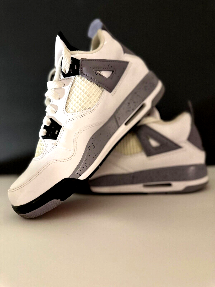 Size 5.5 | Air Jordan 4 Retro (gs) | White/Cement | 2016 | eBay display picture 3