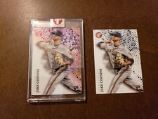 2022 Topps Pristine Jake Cousins RC 1/15 Encased Pink Refractor Card SSP ROOKIE