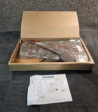 Plow & Hearth 3 Piece Hand Labrador Compact Fireplace Tool Poker Tong 66N35