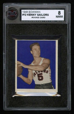 1948 BOWMAN #12 KEN KENNY SAILORS KSA 8 WYOMING NCAA CHAMPION INVENTED JUMP SHOT