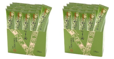 X2 Japanischer Grüntee Cappuccino Schaum Pulver 12g x 36 Sticks Ito Kyuemon U...