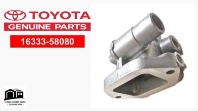 Toyota OEM 16333-58080 HOUSING, WATER OUTLET Land Cruiser BJ42
