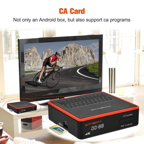 4K UHD Android Satelliten/Kabel/Terrestrischer DVB TV SAT 4:2:2 Receiver 5G WLAN - Bild 8 von 10