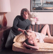 Vintage UNIDENTIFIED MODEL Original 120 Color Film Transparency