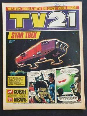 TV 21 COMIC No 74 20th FEBRUARY 1971 VNC