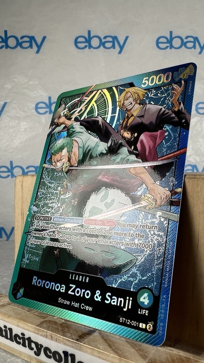 Roronoa Zoro & Sanji Leader Holo ® Deck Zoro & Sanji L ST12