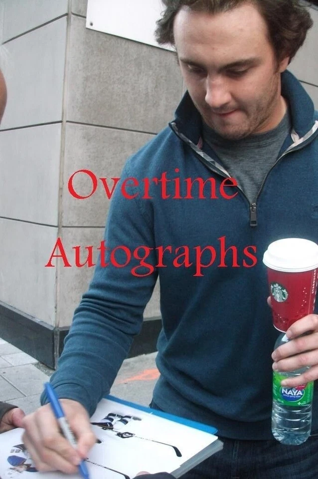 FOTO 8X10 FIRMADA POR KEVIN SHATTENKIRK ST. LOUIS BLUES Foto 2 de 3