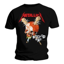 Official Metallica T Shirt Damage Inc Tour Black Classic Rock Metal Band Mens