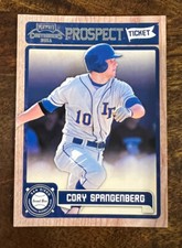 2011 Playoff Contenders Prospect Ticket #RT18 Cory Spangenberg San Diego Padres