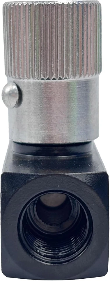 Válvula de aguja hidráulica NPT de 1/4 pulgada 5800 PSI válvula de retención de acelerador bidireccional Foto 3 de 4