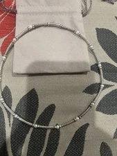 David Yurman DY Station Pearl 14K Gold Sterling Silver Necklace￼