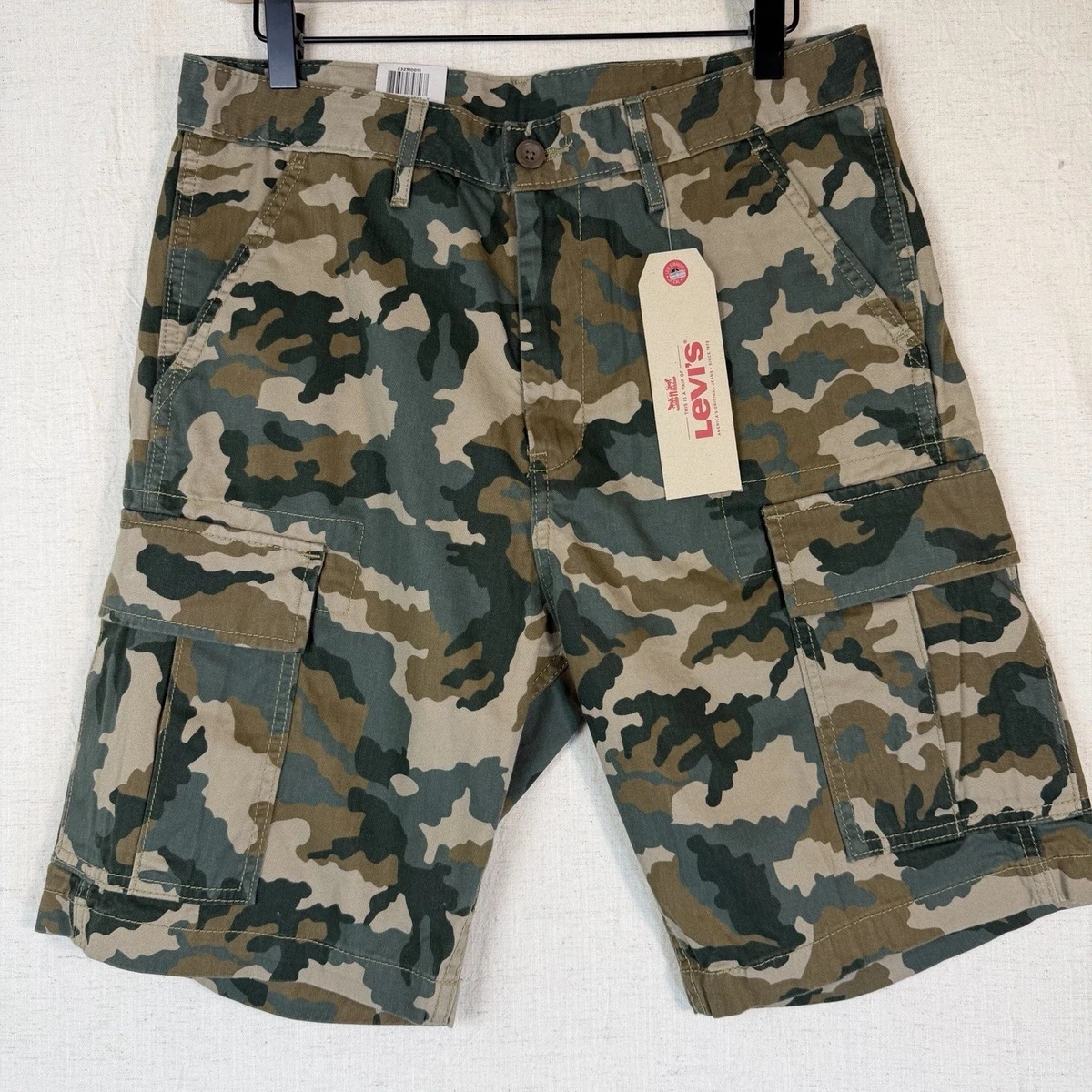 Levi's Camouflage Cargo Shorts for Men for sale | eBay