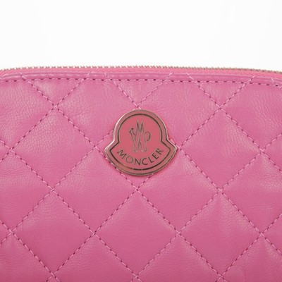 MONCLER ピンク おくるみ 212009 049383 Moncler Logo Baby Bunting – TuesdaysChild.com
