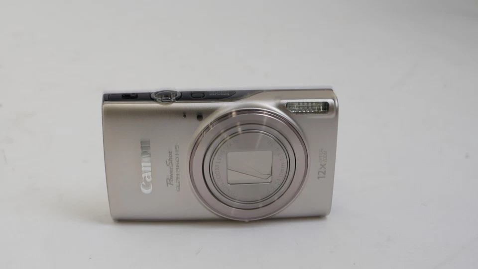Canon PowerShot ELPH 360 HS Digital Camera (Silver)