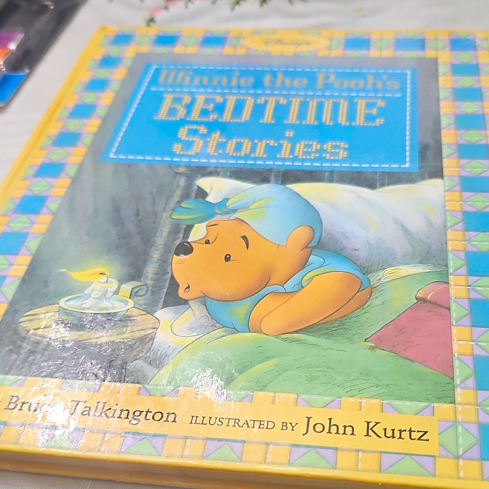 Disney Winnie the Pooh Bedtime Stories Illustrated Hardcover Book