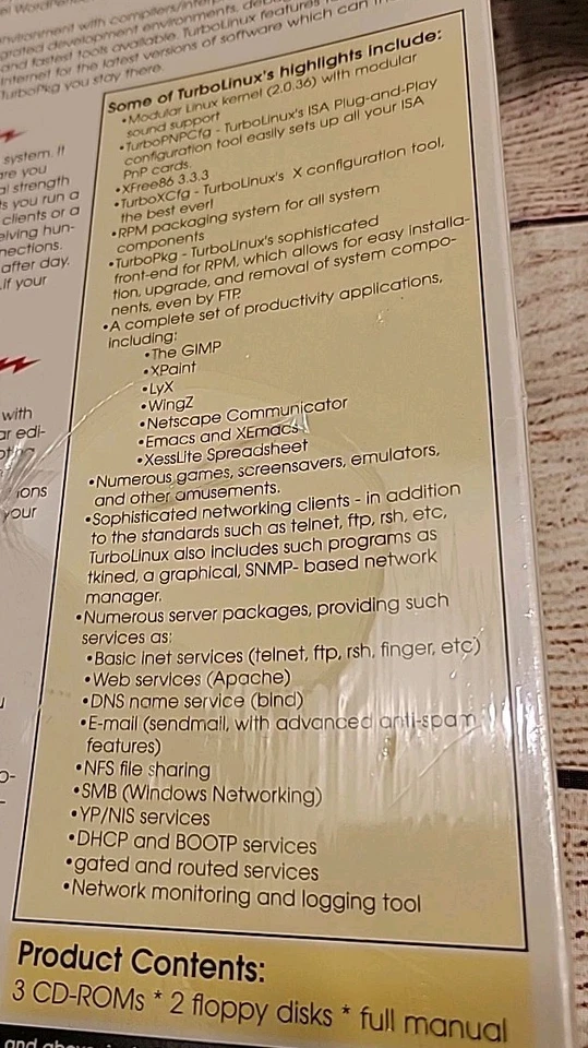 Turbo Linux 3.0.1 Completo 32 Bit Sistema Operativo Office Suite Estación de Trabajo  Foto 4 de 4
