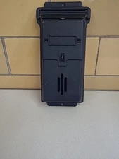 Vintage Cast Aluminum Black Porch Post Mailbox Lockable 12×5-1/4×1-1/2"