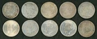 Peace Dollars Lot of 10 Average Circulated
