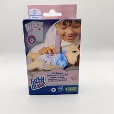 Baby Alive Doll Diapers Refill Pack of 4 Hasbro 2023 New Sealed