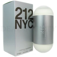 Carolina Herrera 212 NYC Eau De Toilette For Women 3.4oz