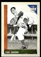 Carl Erskine 2022 Panini Diamond Kings #14 Dodgers MLB READ FREE SHIPPING