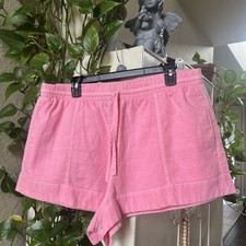 Women  s size large pink shorts