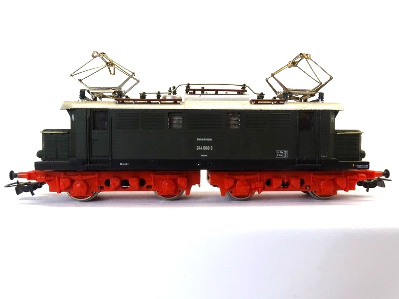PIKO H0 BR 244 068-3 DR Elektrolok ,E-Lok fährt gut , Licht beidseitig -Lok 40