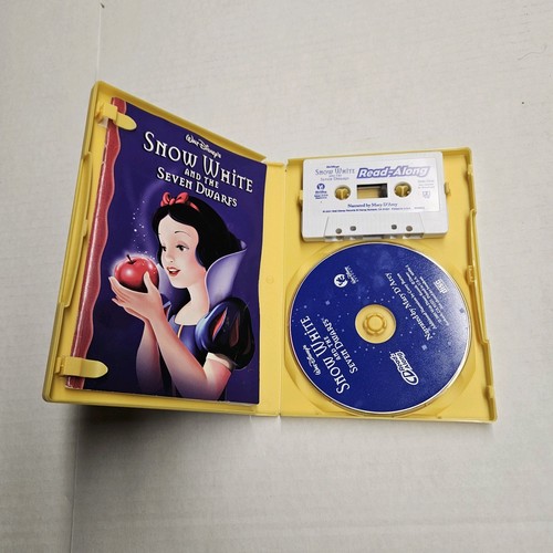 Vtg Walt Disney Records Snow White CD/Cassette Tape Read Along Book Sealed PA - Picture 4 of 4