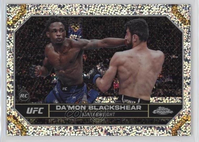 2024 Topps Chrome UFC Speckle Refractor /299 Da'Mon Blackshear #21 0x5e