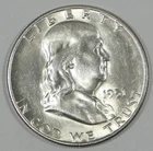 1951-S Franklin Half Dollar Nice BRILLIANT UNCIRCULATED Silver 50c