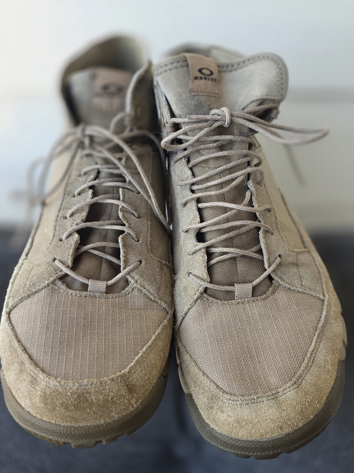 Oakley Urban Explorer Mid Boots Mens Sz 12 Desert Tan Tactical Hiking Gorpcore