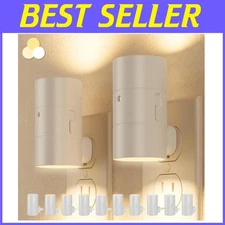 Dimmable Night Lights 10 Pack - 3 Color Modes