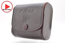 Étui en cuir marron Nikon F Finder pour Photomic FTN niveau des yeux du Japon...