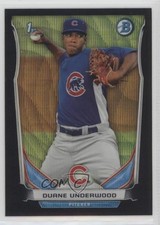 2014 Bowman Prospects Chrome Black Wave Refractor Duane Underwood #BCP64 2r8