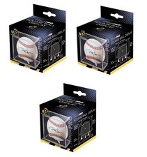 (3-Pack) Ultra Pro Baseball Clear Square Display Case with UV Block - FREE SHIP
