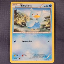 Ducklett 36/114 - Black & White - Common Pokemon Card - NM