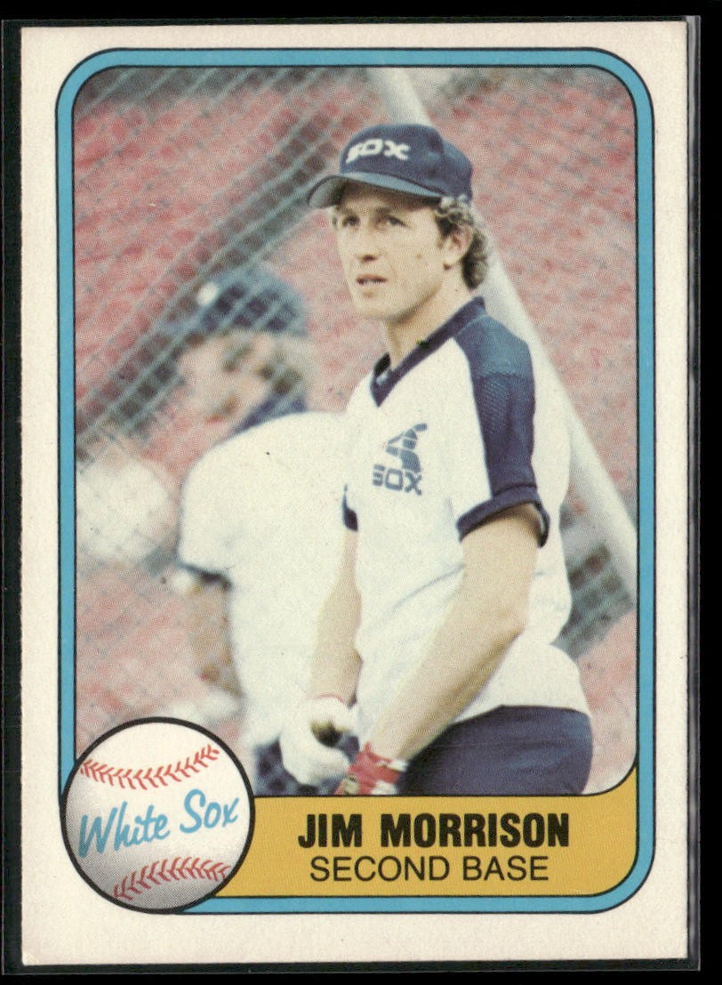 1981 Fleer #357 Jim Morrison
