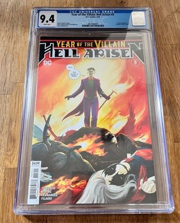 Year of the Villain Hell Arisen #3 CGC 9.4 1st Punchline DC 2020 Key Issue